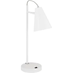 360 Lighting Chase 23" High Small Modern Desk Lamps Set Of 2 USB Port White Metal Home Office Living Room Charging Bedroom Bedside Nightstand 17 360 Lighting Chase 23" High Small Modern Desk Lamps Set Of 2 USB Port White Metal Home Office Living Room Charging Bedroom Bedside Nightstand -360 Lighting GUEST bfa92316 0896 4242 8d74 95a3af15e1d1