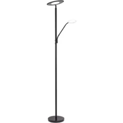 360 Lighting Modern Floor Lamp With Reading Light LED 71.5" Tall Decker Black Metal Acrylic Diffuser For Living Room Reading Office 14 360 Lighting Modern Floor Lamp With Reading Light LED 71.5" Tall Decker Black Metal Acrylic Diffuser For Living Room Reading Office -360 Lighting GUEST c5e38a9e b045 4101 bb78 4c6101c31bc8