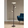 360 Lighting Modern Torchiere Floor Lamp 3-in-1 Design 70" Tall Tiger Bronze White Glass Shades For Living Room Reading Bedroom Office -360 Lighting GUEST c7ccf679 2a46 45c1 a440 f81347a5df8d