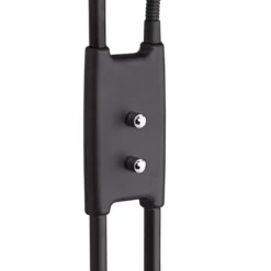 360 Lighting Taylor Modern Torchiere Floor Lamp With Side Light 72" Tall Satin Black LED Adjustable For Living Room Reading Bedroom Office House Home -360 Lighting GUEST c9c2bbba e465 4aac 89f1 448ddade64b3