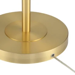 360 Lighting Modern Downbridge Floor Lamp 61 1/2" Tall Warm Gold Metal Off-White Linen Drum Shade For Living Room Reading Bedroom 13 360 Lighting Modern Downbridge Floor Lamp 61 1/2" Tall Warm Gold Metal Off-White Linen Drum Shade For Living Room Reading Bedroom -360 Lighting GUEST d01cacf9 52ab 48e4 9560 f3ffba0a6363