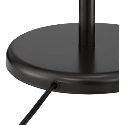 360 Lighting Traditional Pharmacy Floor Lamp With USB Charging Port 55" Tall Dark Bronze Dome Shade Adjustable Arm Living Room Reading 5 360 Lighting Traditional Pharmacy Floor Lamp With USB Charging Port 55" Tall Dark Bronze Dome Shade Adjustable Arm Living Room Reading - Image 3