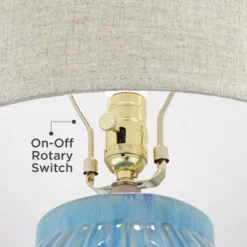 360 Lighting Selena Modern Table Lamp 28 1/2" Tall Green Blue Glaze Ceramic Oatmeal Fabric Drum Shade For Bedroom Living Room Bedside Nightstand Kids 12 360 Lighting Selena Modern Table Lamp 28 1/2" Tall Green Blue Glaze Ceramic Oatmeal Fabric Drum Shade For Bedroom Living Room Bedside Nightstand Kids -360 Lighting GUEST d6df6cda 6cc6 42a9 8591 d3f6b452efcb