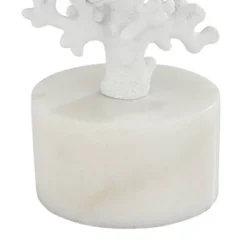 360 Lighting Avery 29 1/2" Tall Faux Coral Modern Coastal End Table Lamps Set Of 2 White Living Room Bedroom Bedside Nightstand House Office -360 Lighting GUEST dea5ef2e eb65 45a5 8f20 e94b3f6c1484