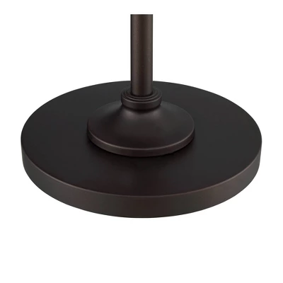 360 Lighting Kayne Farmhouse Rustic 61" Tall Standing Floor Lamps Set Of 2 Lights Downbridge Task Adjustable Foot Switch Brown Satin Bronze Finish 9 360 Lighting Kayne Farmhouse Rustic 61" Tall Standing Floor Lamps Set Of 2 Lights Downbridge Task Adjustable Foot Switch Brown Satin Bronze Finish - Image 7