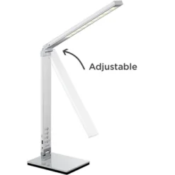 360 Lighting Jett Modern Desk Lamp 16 1/2" High Silver With USB Port And Nightlight LED Dimmer Touch On Off For Bedroom Bedside Nightstand Family Home 16 360 Lighting Jett Modern Desk Lamp 16 1/2" High Silver With USB Port And Nightlight LED Dimmer Touch On Off For Bedroom Bedside Nightstand Family Home -360 Lighting GUEST f4554cd8 3b10 4bd7 92d5 9126b5b1a61c
