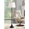 360 Lighting Spenser Traditional 58" Tall Standing Floor Lamp Skinny Pole Pull Chain Satin Black Metal Living Room Bedroom House Reading Office 1 360 Lighting Spenser Traditional 58" Tall Standing Floor Lamp Skinny Pole Pull Chain Satin Black Metal Living Room Bedroom House Reading Office -360 Lighting GUEST f48d48fe 3a1d 41a4 8d85 3ba45db0aca7