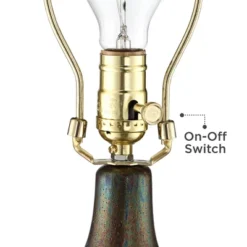 360 Lighting Emma 21" High Small Mid Century Modern Accent Table Lamps Set Of 2 Brown Wood Finish Ceramic Oatmeal Shade Living Room Bedroom Bedside 13 360 Lighting Emma 21" High Small Mid Century Modern Accent Table Lamps Set Of 2 Brown Wood Finish Ceramic Oatmeal Shade Living Room Bedroom Bedside -360 Lighting GUEST f55adb87 9244 419d befb f7829fe89ac4