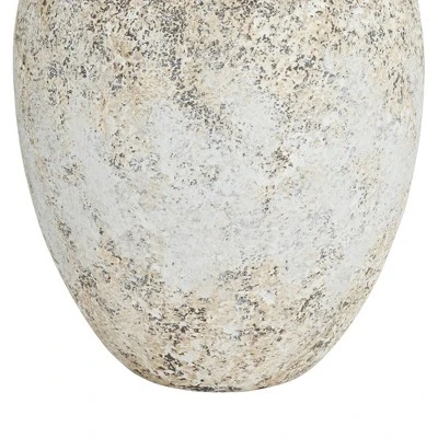 360 Lighting Astaire 27" Tall Urn Jar Farmhouse Rustic Table Lamp Weathered Vintage Finish Single White Shade Living Room Bedroom Bedside Nightstand 7 360 Lighting Astaire 27" Tall Urn Jar Farmhouse Rustic Table Lamp Weathered Vintage Finish Single White Shade Living Room Bedroom Bedside Nightstand - Image 5