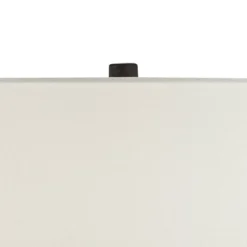 360 Lighting Louise 26 1/2" Tall Gourd Modern Table Lamp Matte Brown Single White Shade Living Room Bedroom Bedside Nightstand House Office Home -360 Lighting GUEST fc0a1307 020b 4f58 89e6 85694781fdec