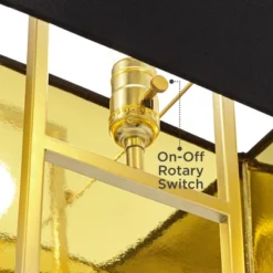 360 Lighting Carl 24 3/4" High Modern Table Lamps Set Of 2 Gold Finish Metal Living Room Bedroom Bedside Nightstand House Kitchen Entryway Black Shade 13 360 Lighting Carl 24 3/4" High Modern Table Lamps Set Of 2 Gold Finish Metal Living Room Bedroom Bedside Nightstand House Kitchen Entryway Black Shade -360 Lighting GUEST fe752683 60b6 4107 809d 4b951ef560d8